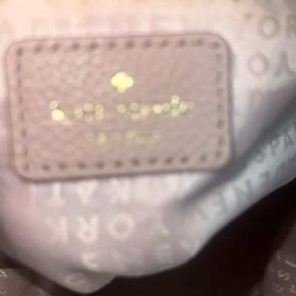 Kate Spade pebbles leather backpack in GUC light pink with gold hardware. - Picture 15 of 16